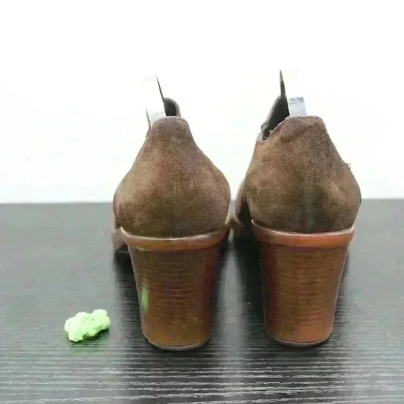 Dansko Women’s Brown Suede Leather Slip On Clogs - Picture 6 of 10